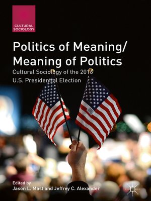 cover image of Politics of Meaning/Meaning of Politics